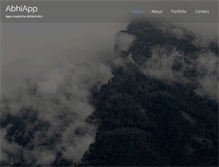Tablet Screenshot of abhiapp.com